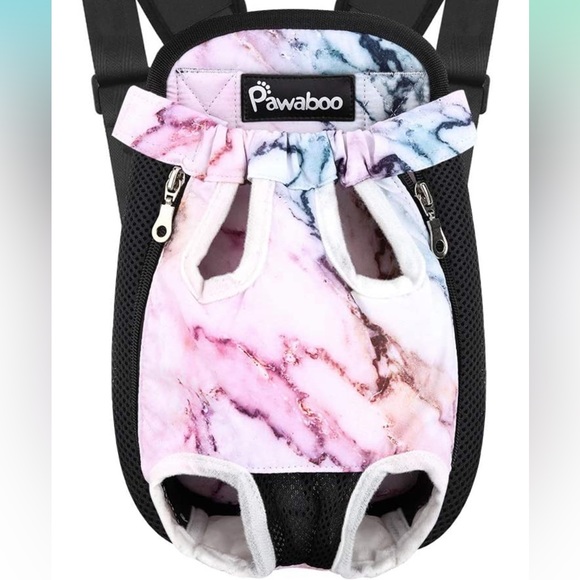 Pet Carrier Backpack Adjustable Pet Cat Dog Carrier Backpack Travel Bag Legs Out - Picture 2 of 6